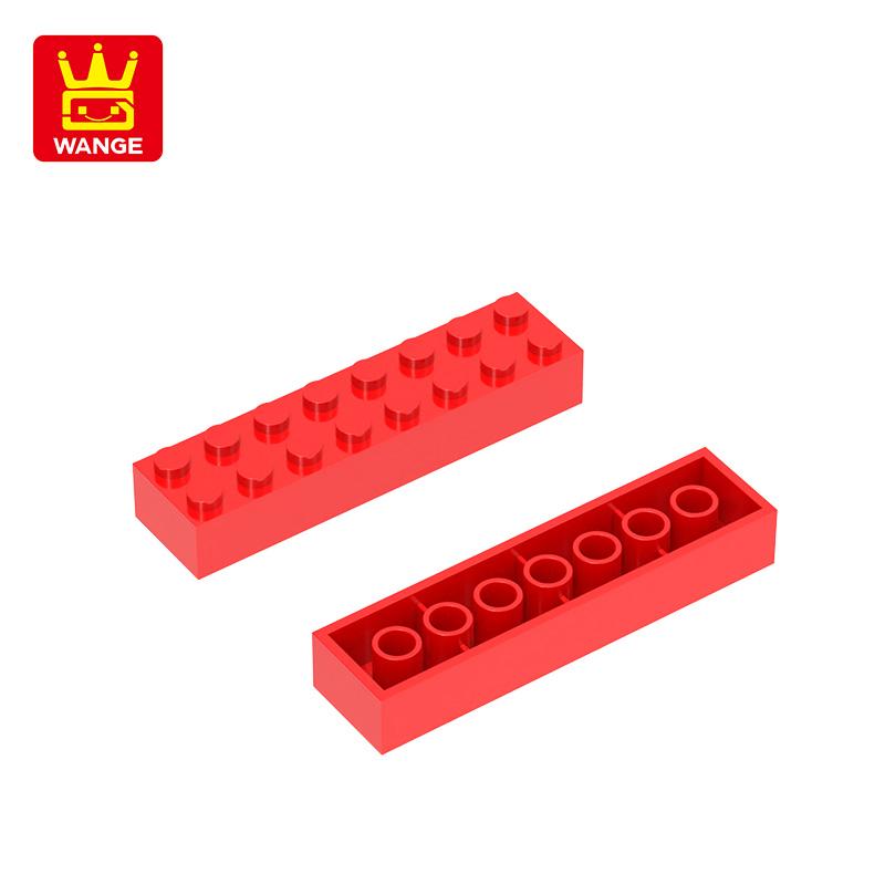 21Pcs/Lot 93888 Timeless Basic Thick 2x8 Constructing Blocks Construction Accessories Works With Brick Children Playthings Present