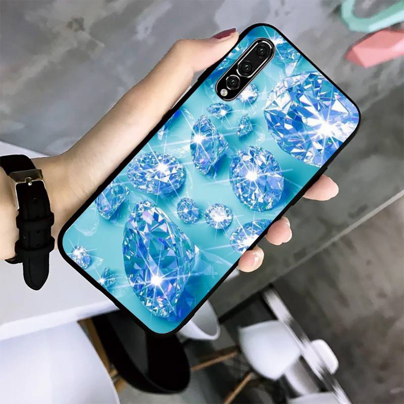 Funkelnder Diamant-Telefonkasten für Huawei G7 G8 P7 P8 P9 P10 P20 P30 Lite Mini Pro P Smart Plus Cove Fundas