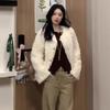 A Lambskin Coat for Women In Winter, Featuring A High-end and Warm Fur Coat