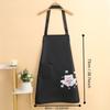 Vattentäta Köksförkläden Hushåll Fläckavvisande Matlagning Bakning Förkläden Tecknad Rengöringsverktyg Arbetsförkläde Restaurang Kaffebar