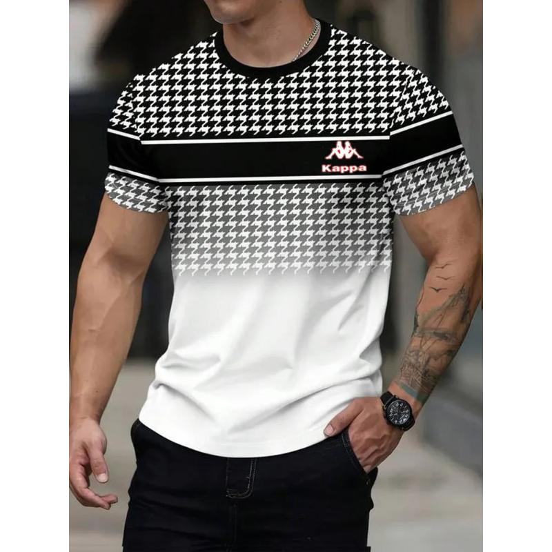 Men's Versatile Top Loose Simple Short Sleeve Crew Neck Comfortable T-Shirts Men’s