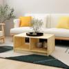 Day and Night - Day and Night Solid Fir Wood Coffee Table 75x50x33.5 Cm