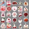 50 Small Fresh Fruit Korean Decorative Mobile Phone Flat Stickers