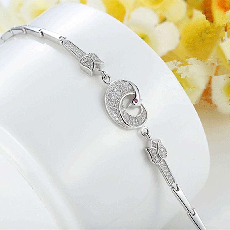 

Lindon Цирконовий браслет Ювелірні вироби Геометричні бісерні ланцюгові браслети Модний вишуканий весільний подарунок для подружок жінок