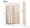 100 Wooden Waxing Spatulas for Hair Removal - Multiple Sizes