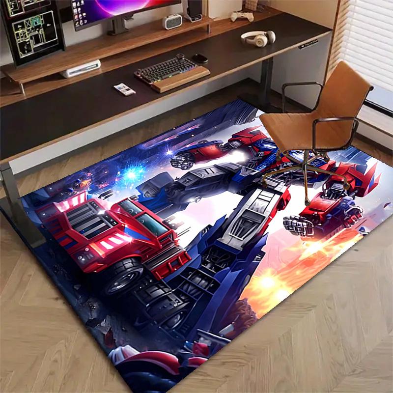 1pc Transformers2 Design Printed Area Rug Carpet for Bedroom Living Room Home Decor Rugs Mat Non Slip Mat Rug for Bedside