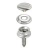 10 Sets Stainless Steel Tapping Snap Fastener Kit Tent Marine Yacht Boat Canvas Cover Tools Sockets Buttons Car Canopy Accessories