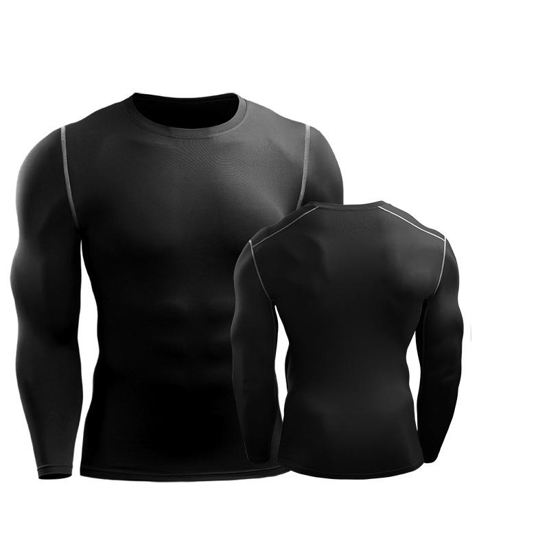 Men's Fitness Shirts Basketball Sportswear Running Yoga Long Sleeves T-shirt Bottoming Shirt Cycling Training Top S M L XL 2XL 3XL