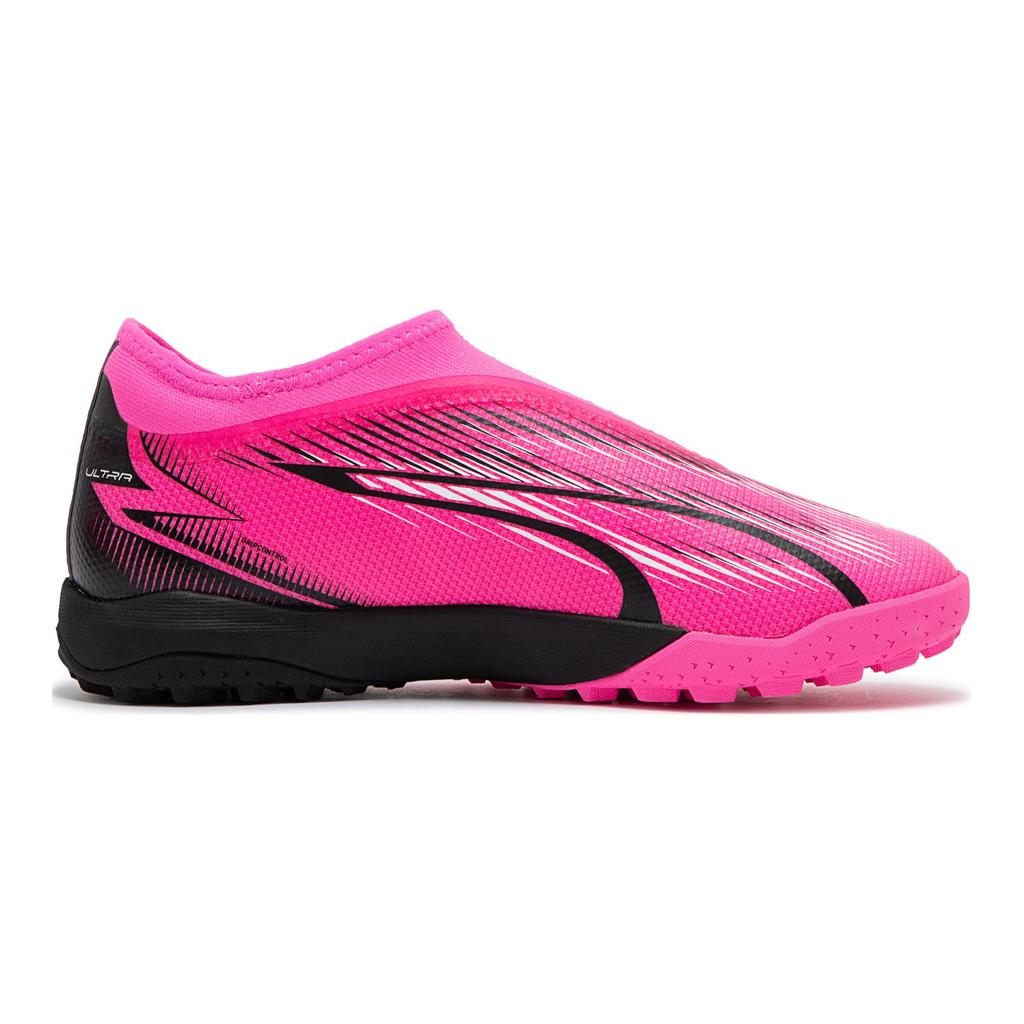 Puma Ultra Match Artificial Turf Cleats Durable Fit Low Top Kids Soccer Shoes Kids Soccer Shoes Pink White Black 10777201