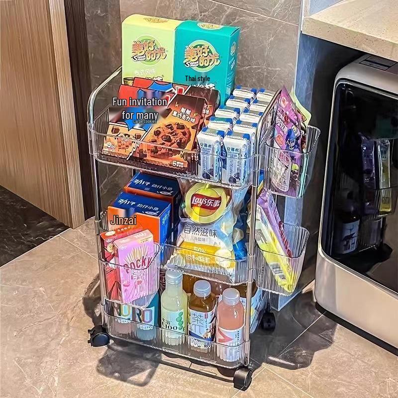 Acrylic Desktop Storage Rack for Snacks, Toys, and Sundries