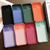 Shockproof Liquid Silicone Soft Phone Case For iPhone 17 15 13 12 16 14 Pro Max XS X XR 7 8 Plus SE3 Slide Camera Matte Cover
