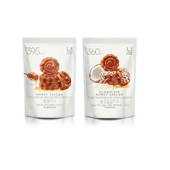 Choose 1 of 2 types of Delight Project honey medicine, Korean snacks
