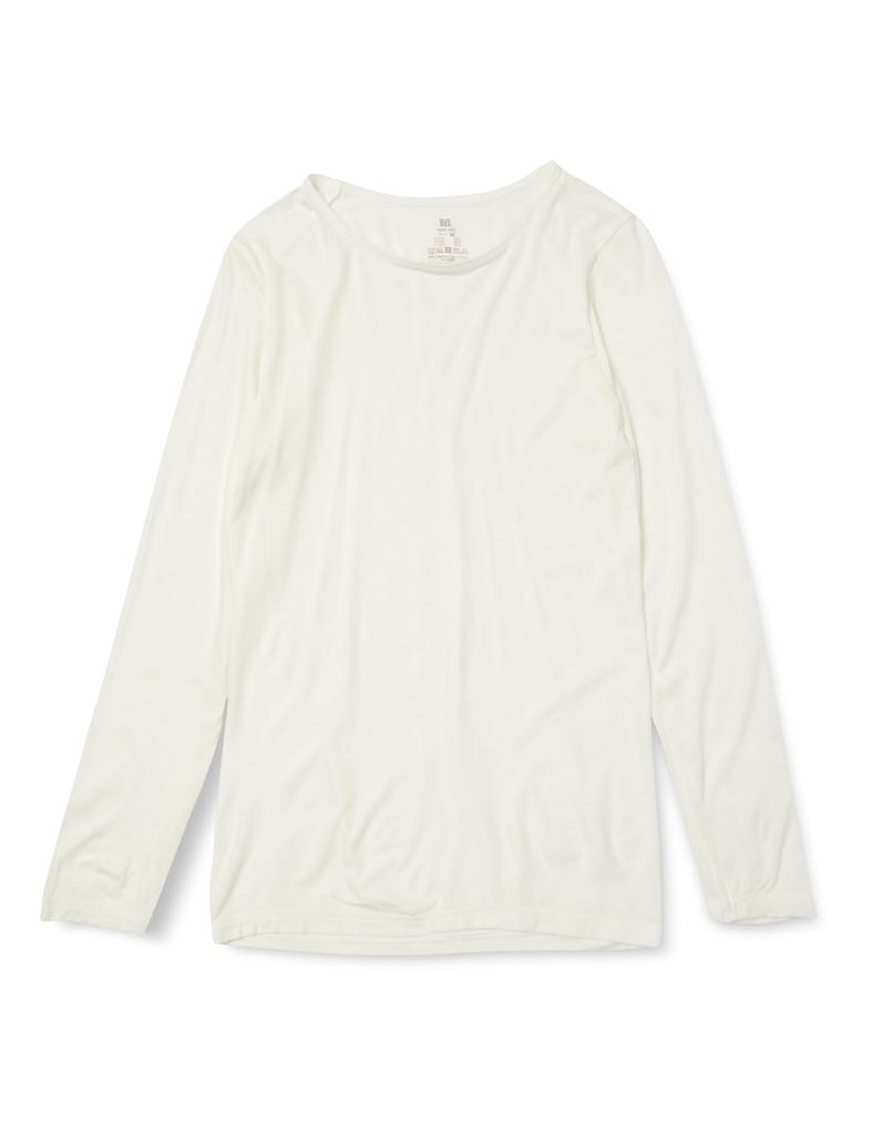 BVD heat edit Round Neck Long Sleeve Cold Weather Men's T-Shirt, Moisture-Wicking, Heat-Generating, Ultra-Thin, Web-Exclusive, High-Performance