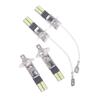 2Pcs H3 H1 Led Bulbs For Fog Lights 24 Smd White 12V Led Fog Light Running  Lamp