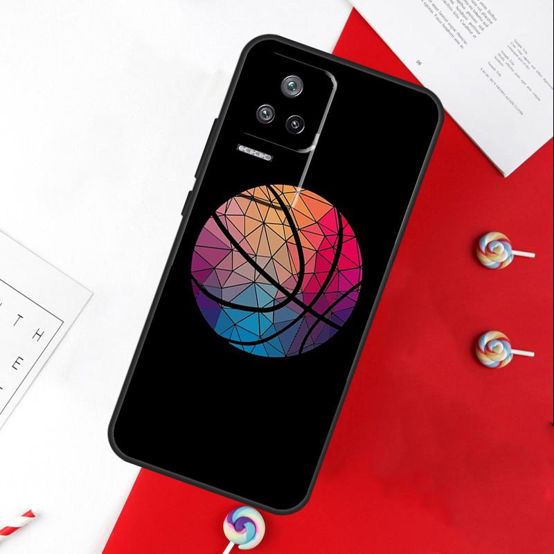 Basketball Ball Cover For Xiaomi 14T 11T 12T 13T Pro 13 14 15 Ultra POCO X7 Pro X3 X5 X6 F5 F6 M6 Pro Case