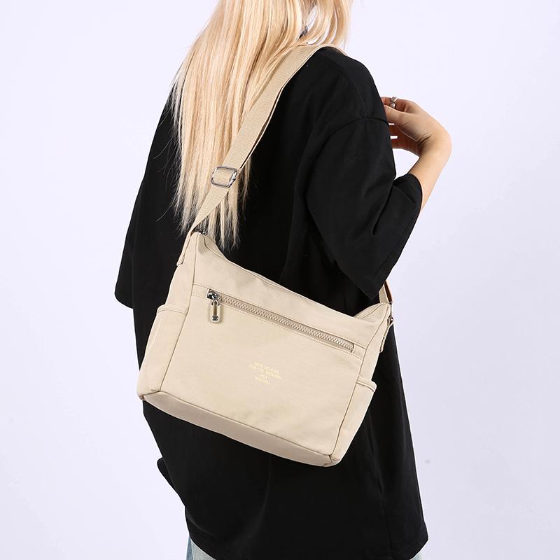 Women's Shoulder Bag Lightweight Nylon Bag Mother Crossbody Bag