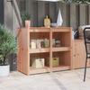Kitchen Cabinet MEPPEL Brown Oak Effect 106 X 55 X 92 Cm