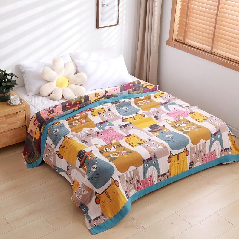 Brangdy Lyocell Gauze Towel Summer Quilt