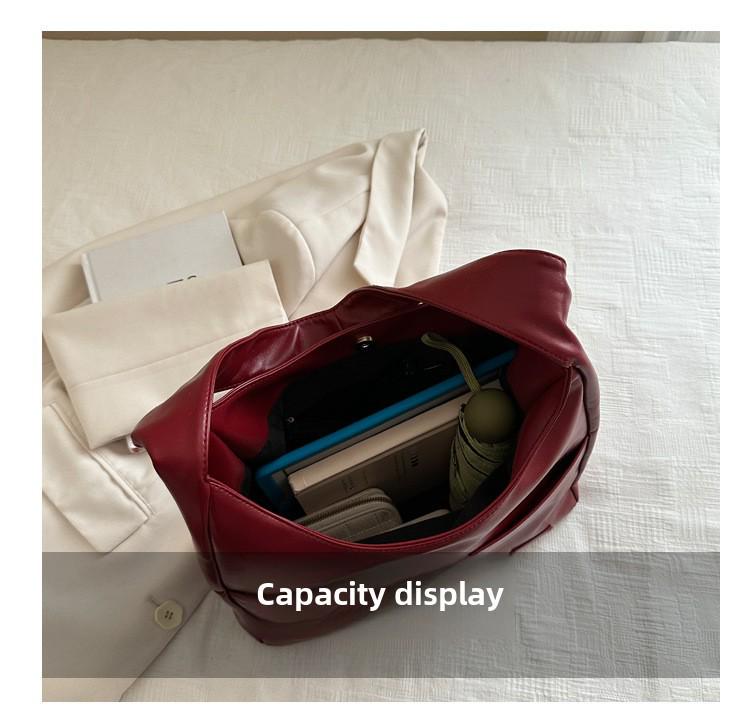 Klassische Retro-Damen-Umhängetasche mit großem Fassungsvermögen