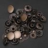 Brass  Button Snap Easy To Installed Beautiful Appearance Practical  Covered Button Kit Luggage for Clothes