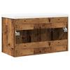 2 Piece Bathroom Furniture Set Rustic Wood Look Particleboard