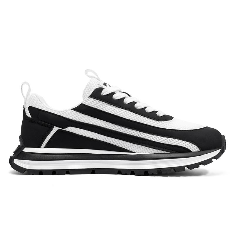 

Модные мужские кроссовки 2025 Лето Новые Сетчатые Дышащие Кеды Модные Универсальные Платформа Повседневная Обувь Мужской Тренд Спортивная Обувь для Бега 39