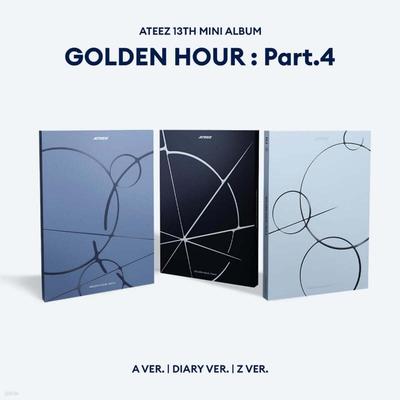 13. Mini-Album [GOLDEN HOUR : Teil 4] (A / TAGEBUCH / Z Ver.) + Exklusive Vorteile im Geschäft