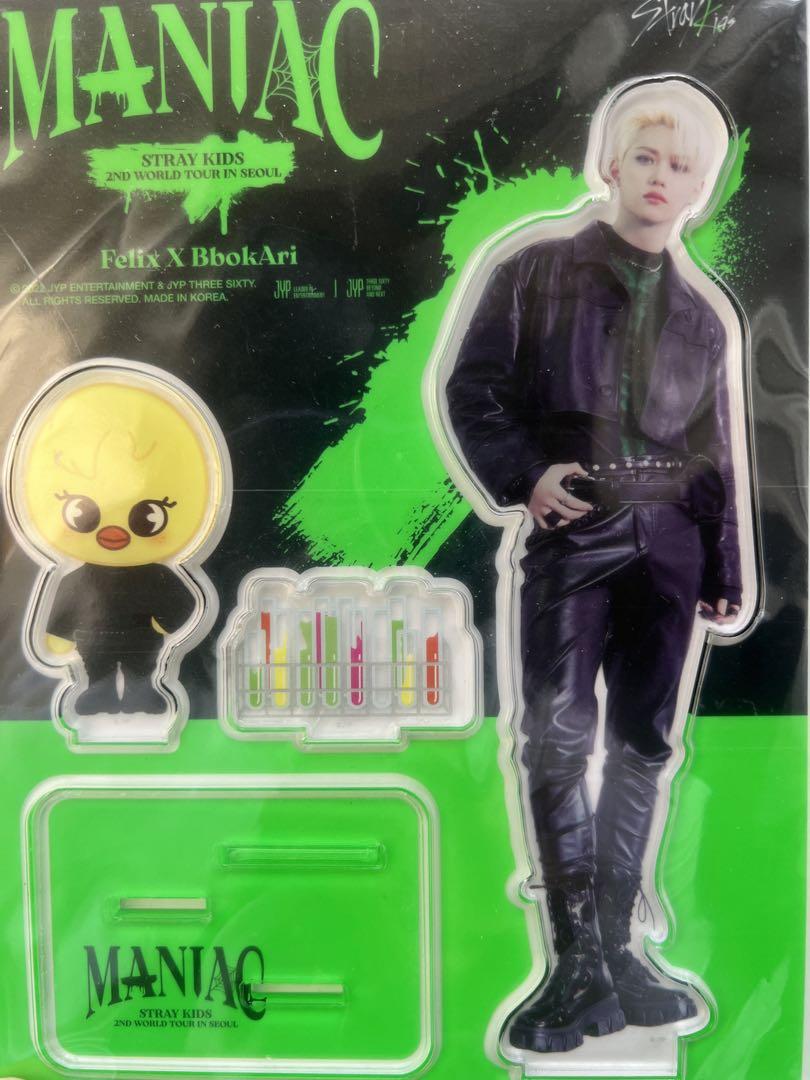 

[Б/У] Анонимная доставка Stray Kids Феликс БбокАри MANIAC Акриловая подставка