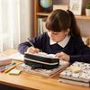 Large Capacity Pencil Bag Simple Design Double-layer Pencil Case Stationery Storage  High-value