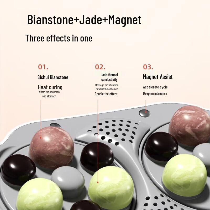 CHIGO Heated Lumbar & Abdominal Massager CN plug (adapter included)