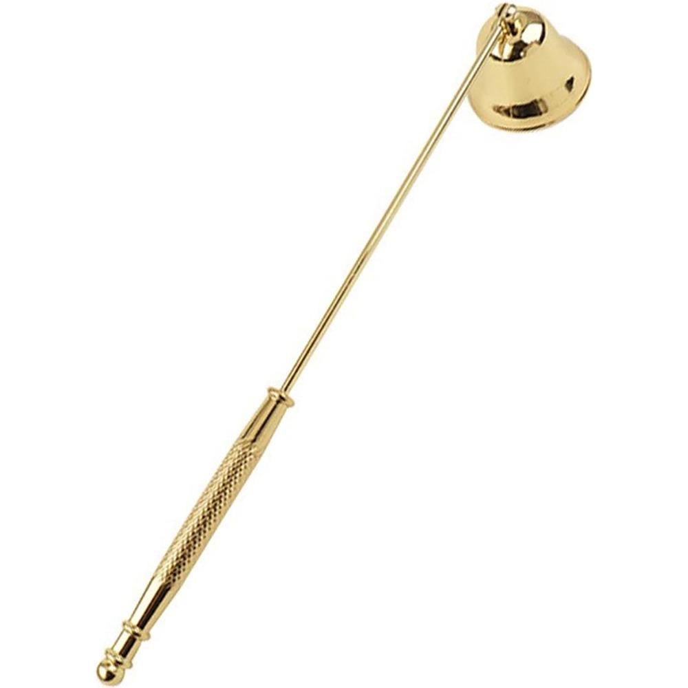 Stainless Steel Candle Flame Snuffer Bell Shape Cover Candle Stopper Wick Snuffer for Home Safety