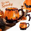 Taza de Café de Calabaza de Halloween Novedad Diseño Lindo para Café Té Caliente
