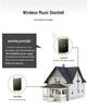 Ultra-Long Range Smart Wireless Doorbell with Dual Receiver & Elderly Call Button