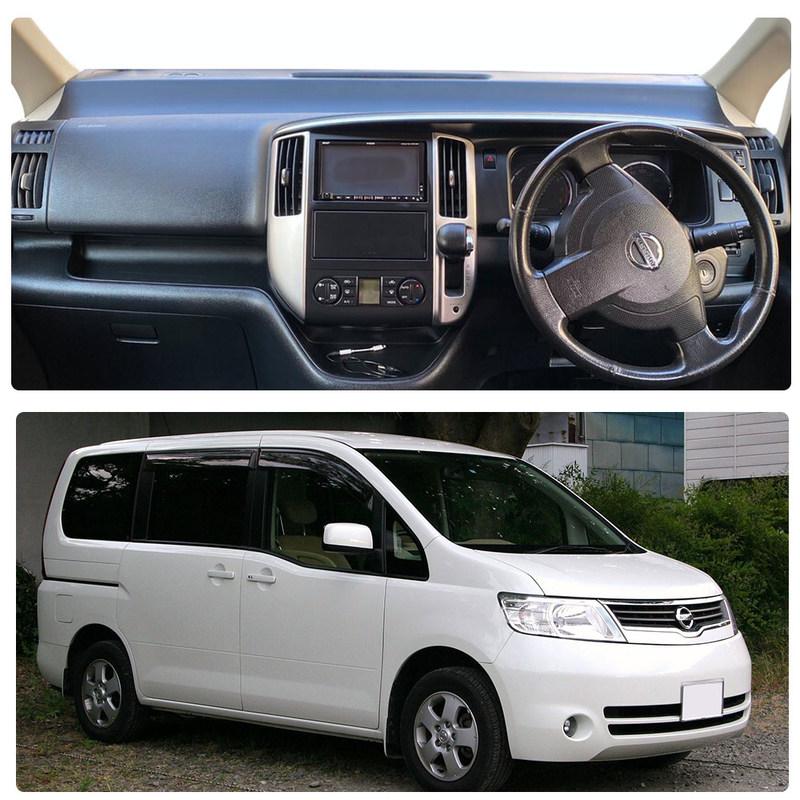 Anti-slip Car Dashboard Cover Mat Carpet for Nissan Serena Suzuki Landy 2005~2010 Dash Board Cover Protect Sunshield Accessories