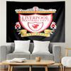 Football Club Emblem Printed Printed Tapestry, for Bedroom,Livingroom, dormitory, Large Wall Decor, Fabric Decor Fan Birthday Gifts
