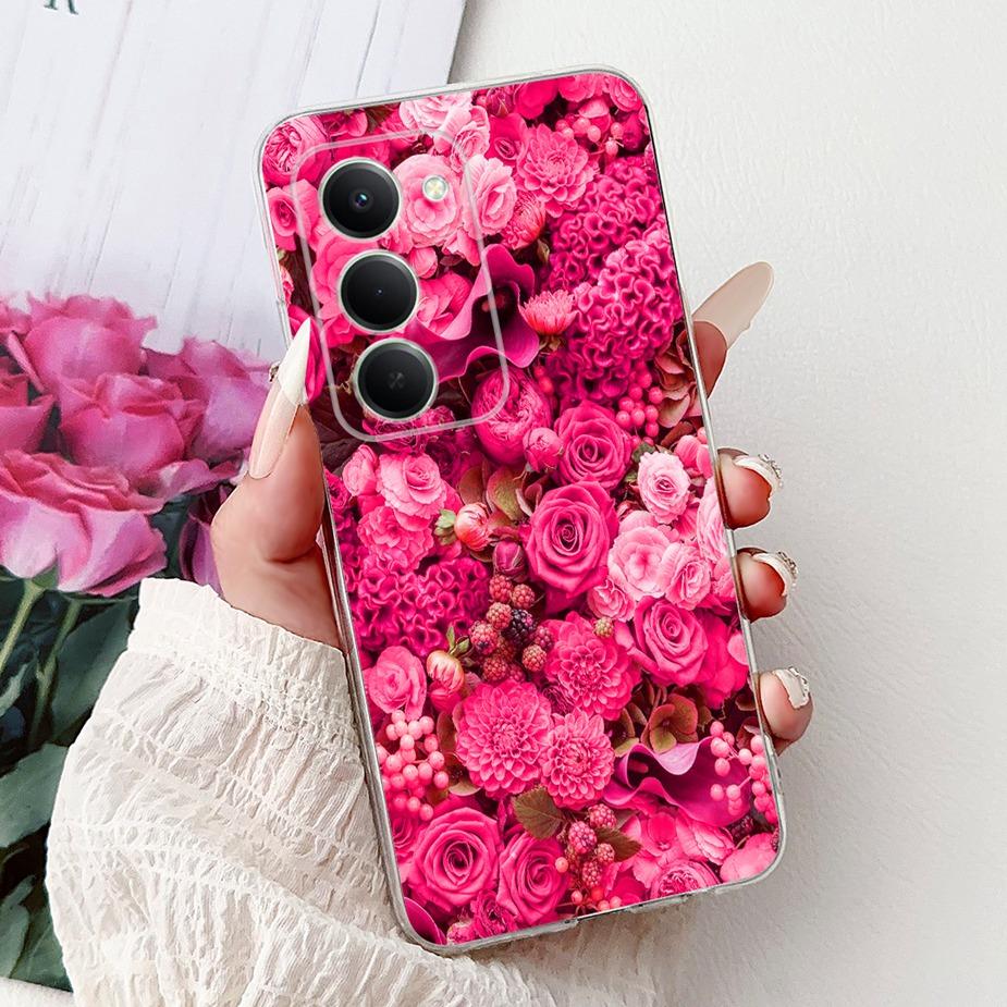 For Xiaomi Redmi 15 5G Case Cute Cat Luxury Painted Cover 6.9'' Soft Slim Phone Case For Xiaomi Redmi 15 Redmi15 4G Fundas Coque