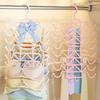 Traceless Multi-Layer Bra Hanger Non-Slip Curved Hook Scarf Rack Sturdy Multi-Functional Vest Organizer Wardrobe Space