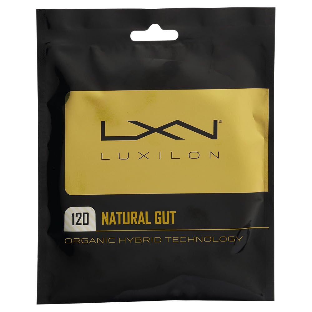 LUXILON Tennis String NATURAL GUT 120 (Natural Gut 120) Natural WR8302601120