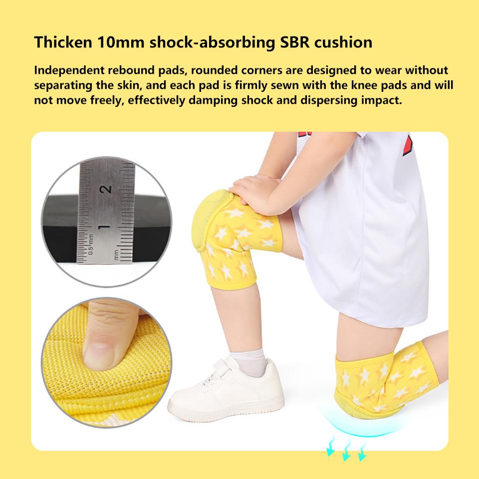 1 SZT Dzieci Chłopiec Dziewczynka Nakolanniki Gruba Gąbka Antykolizyjne Outdoor Taniec Koszykówka Piłka Nożna Kolarstwo Sportowe Bezpieczny Ochraniacz na Kolana