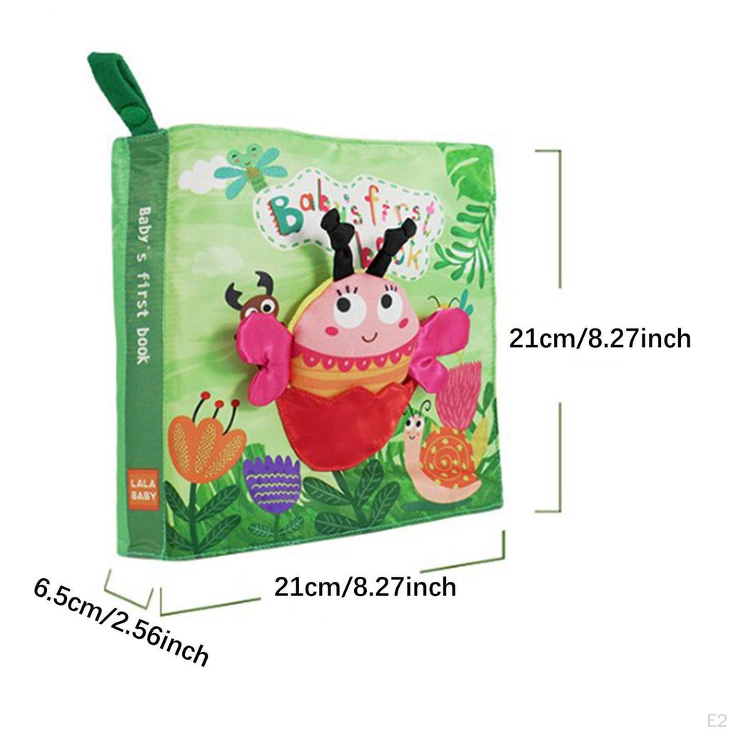 Activity Cloth Book Infant Toy Early Learning Intelligence Development Newborn Sensory Crinkle