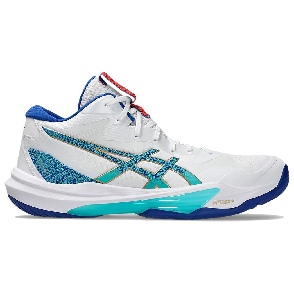 Asics SKY ELITE FF MT 3 Abrasion Resistant Low Top Training Shoes Men's White Blue 1051A094-960