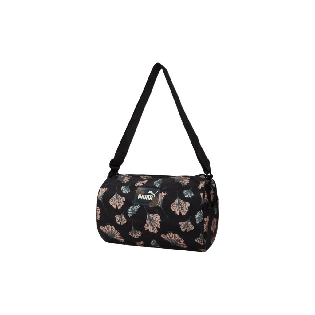 Puma Casual Printed Fabric Shoulder Bag Women bags Brown 078535-02 Brown