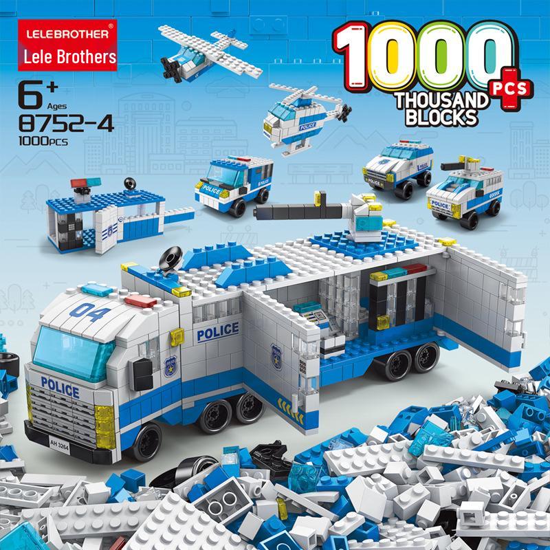 Lele Brothers Space Shuttle Building Blocks: Educational Toy Puzzle for Kids