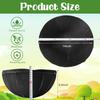 Fabric Plant Basket Liner Replacement, Felt Flower Pot Liners, Round Square Multi-Size, Gray, for Indoor Outdoor Plant Decor