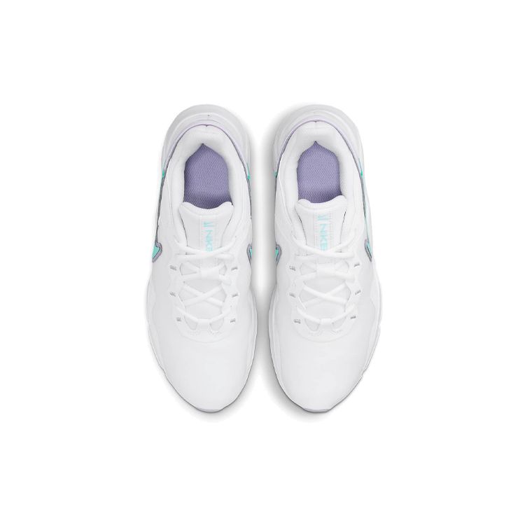 Nike Legend Essential 2 White Green Glow Women Sneakers Violet-Shock Infinite-Lilac CQ9545-100