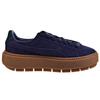 Puma Suede Platform Lightweight Low-Top Sneakers Women Sneakers Purple 367066-01