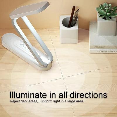 LED stolní lampa 3 úrovně stmívatelné dotykové noční světlo USB dobíjecí ochrana očí skládací stolní lampa pro noční stolek v ložnici