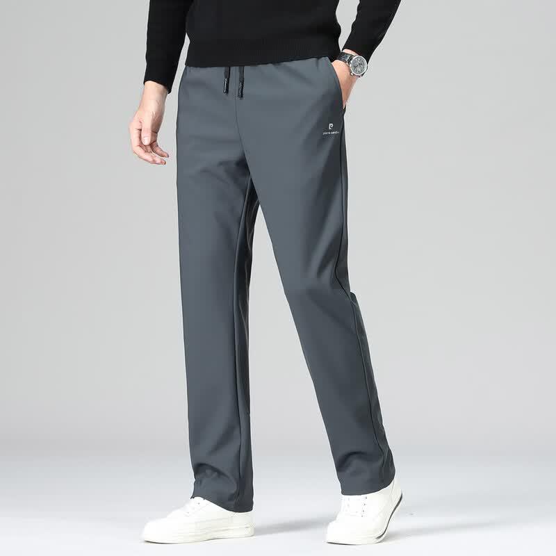 Pierre Cardin Men's Straight-Leg Casual Sport Pants