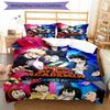 3pcs Custom Name My Hero Academia Bedding Set Duvet Cover Closure Includes 1 Duvet Cover & 2 Pillowcases, Soft and Comfortable for All Seasons.
