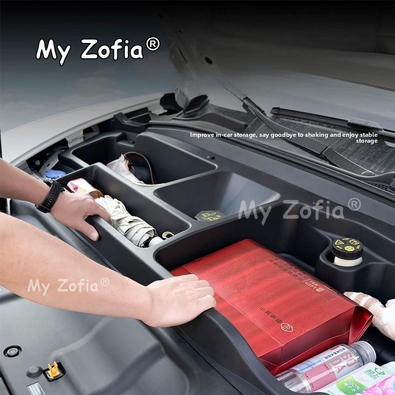 Car Waterproof Front Trunk Lower Trunk Storage Organizer Custom Vehicle Interior Accessories For GWM Ora 5 2025 2026 2027